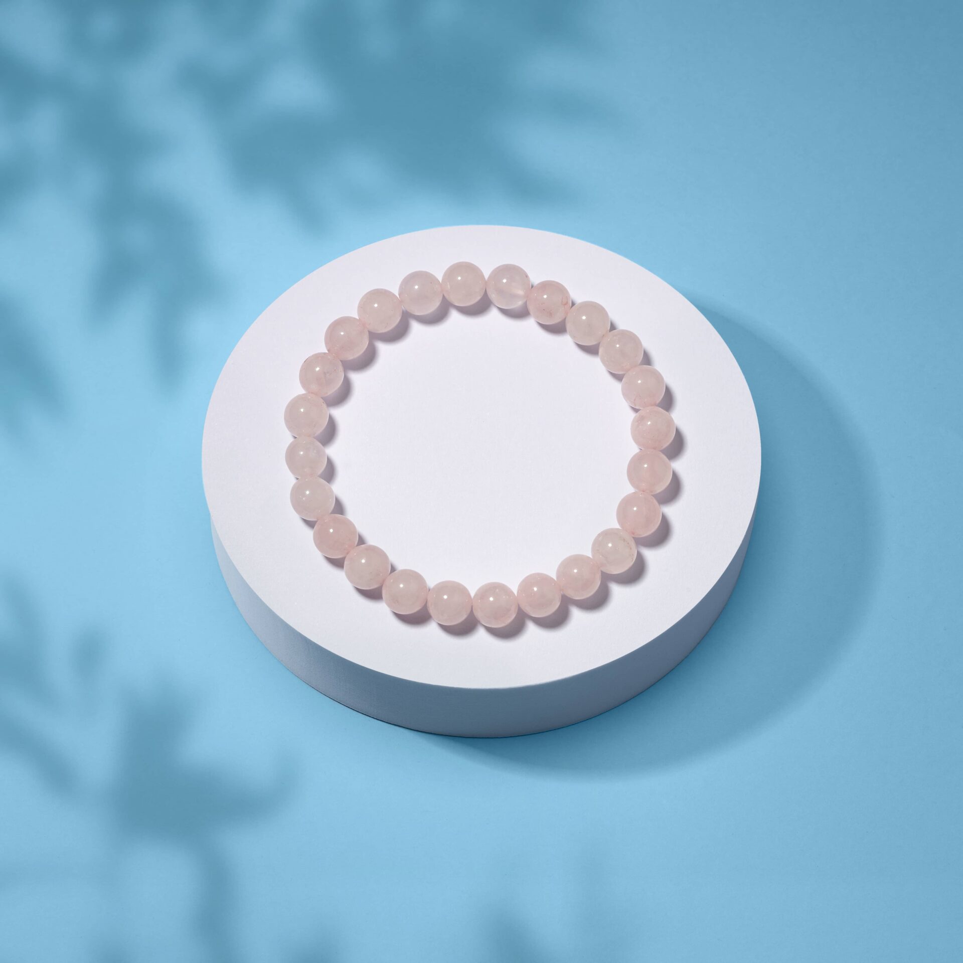 Rožinio kvarco apyrankė