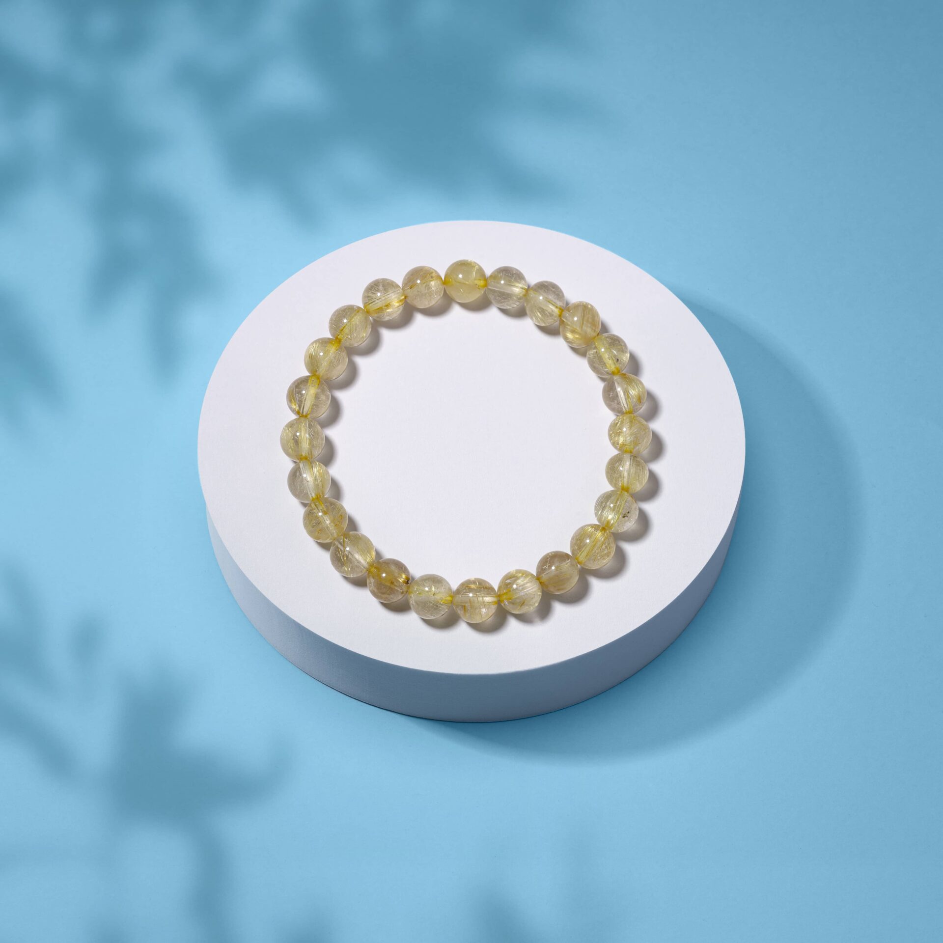 Rutilo kvarco apyrankė